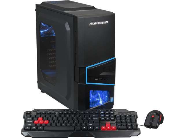 CyberpowerPC Gamer Xtreme GXH225 Desktop PC Intel Core i5 4670K (3.40GHz) 8GB DD