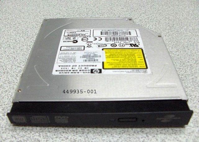 DS-8A1H Slim IDE DVD±RW Lightscribe HP Laptop Drive 432973-001