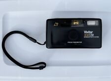 Vivitar XM130 Point & Shoot Advance Photo System Flash Film Camera - Black Vnt picture