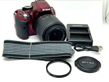 Nikon D D5200 24.1MP Digital SLR Camera w/ AF-S DX G VR 18-55mm Lens[Exc++++] picture