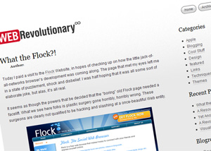 Revolutionary WordPress Theme