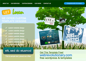 Green Design Template