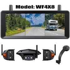 AUTO-VOX Wireless RV Rear &Side Cameras &7.2