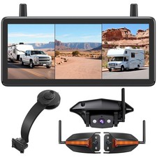 AUTO-VOX RV Backup Camera Wireless System Rear & Side Cameras 7.2