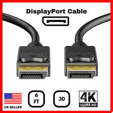 DisplayPort to Display Port Cable Male to Male For Gaming Monitor Graphics card picture