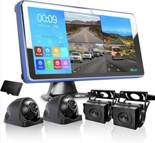 4K Backup Camera 4CH Dash Cam with 10.36