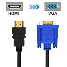 6FT HDMI Male to VGA Male Converter Adapter 1080P Cable for PC Monitor HDTV Roku picture