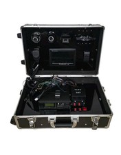 Vintage CCTV Security Camera Demonstration Test Rig Case w/ MDVR & Monitor picture